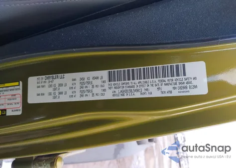 2008 Jeep Wrangler Unlimited X z USA, uszkodzony, nr VIN 1J4GA39158L549013